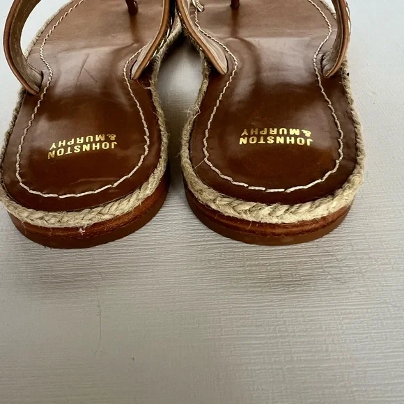 Johnston & Murphy Women's Tan Sandals 6 1/2 woman’s - Picture 4 of 9